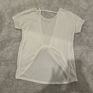 White Lululemon Top